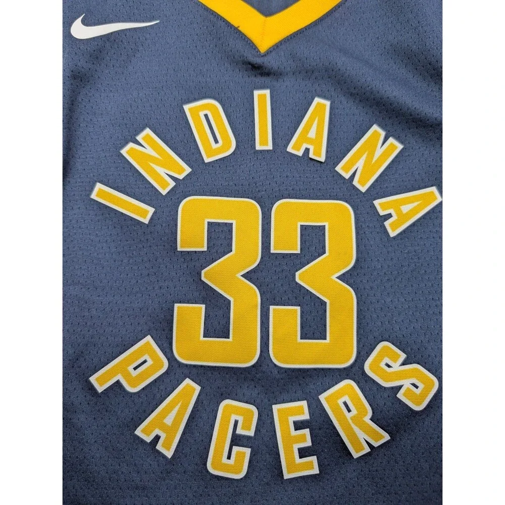 Nike Dri-Fit Indiana Pacers Myles Turner Boy's Size Large 14/16  Jersey